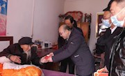 宁县退役军人事务局携手邮政储蓄银行宁县支行慰问老红军 