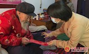 史建芳来宁县看望慰问困难群众优抚对象和特困职工
