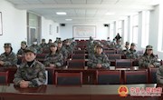 宁县民兵训练 女兵不爱红装爱绿装