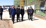 李鹏飞到和盛新庄调研督查项目建设工作　　