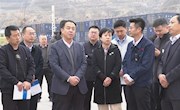 江苏盛虹集团考察宁县项目落地情况