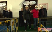  海洲环保集团考察宁县营商环境