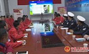 宁县交警深入企业开展交通安全宣传活动