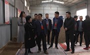 宁县政协视察全县秸秆固化成型及生物质取暖企业生产状况