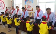 闫晓峰看望慰问宁县焦村小学少年儿童