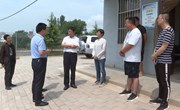 侯昌明督查全县环保工作