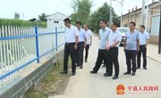 段军亮督查宁县防汛减灾工作