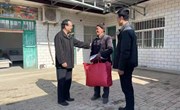 庆阳市委党校来盘克开展“冬日送温暖”活动