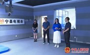 庆阳籍著名影视演员、庆阳苹果代言人田瑞来宁县参观交流