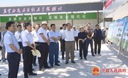 农业农村部专项指导工作组来宁县指导“三夏” 小麦机收工作