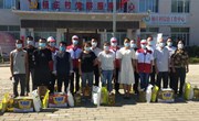 宁县红十字会携手爱心企业为我县捐赠救灾及防疫物资
