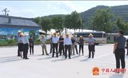 庆阳市农业农村局调研组到宁县调研粮食和蔬菜科技示范点建设工作