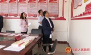 翟晓明督查宁县部分乡镇工作