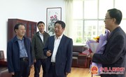 侯昌明来宁县开展教师节慰问活动