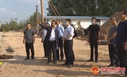 冯毅督查重点项目建设工作