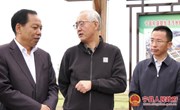 白志红带领督导组督导宁县和盛镇污水处理厂建设情况