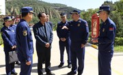 省消防救援总队督导检查宁县消防救援工作和队伍建设情况