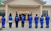 宁县欢送助力抗疫蓝天救援队返程