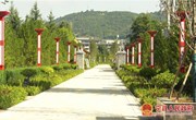 宁县县城三大公园建设正有序推进