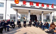 李晓刚到良平镇赵家村宣讲党的二十大精神
