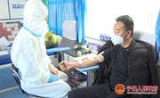 宁县组织开展无偿献血活动