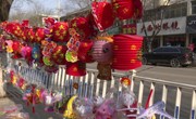 【网络中国节 元宵】宁县：喜迎元宵佳节 街头灯笼销售热