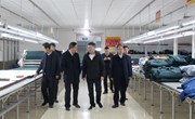 山西鹏飞集团考察调研太昌镇富邦乡村振兴“就业工厂”