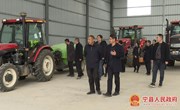 省农业机械化技术推广总站督导检查宁县春耕备耕及农业机械化推广工作