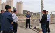 冯毅督查全县重点项目建设情况