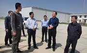 山西省临汾市大宁县政协调研考察学习团来宁县考察学习苹果产业