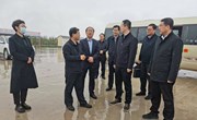 陈德华一行来宁县调研庆阳海升果业风险处置化解工作