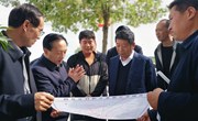 侯昌明到宁县调研长庆桥泾河大桥改扩建项目