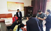 邮储银行宁县支行协同县邮政集团宁县分公司在焦村镇西沟村开展乡村振兴金融工作室建设工作