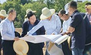 省水利厅调研宁县水土保持工作