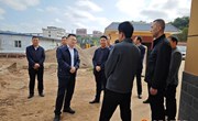 冯毅督查调研重点项目建设情况