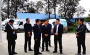 冯毅督查调研全县重点工作