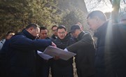 孟开来宁县调研九龙川煤矿项目建设工作