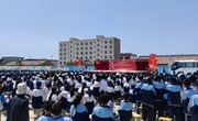 2024“我们的中国梦·文化进万家”暨省级政府购买“陇原红色文艺轻骑兵”惠民演出走进宁县盘克初级中学