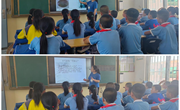 宁县博物馆走进周郭小学开展“宁 ‘镜’致远 巧绘铜镜”活动