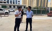 贺炜调研新宁镇重点工作落实情况