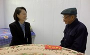 郭丽丽“十一”前夕走访慰问生活困难党员离休老干部