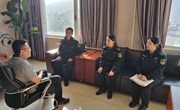 甘肃省高速公路路政执法总队宁县大队 到包抓联企业开展走访调研