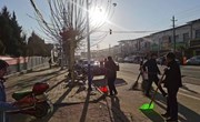 盘克镇：机关干部齐上阵 环境卫生焕新颜