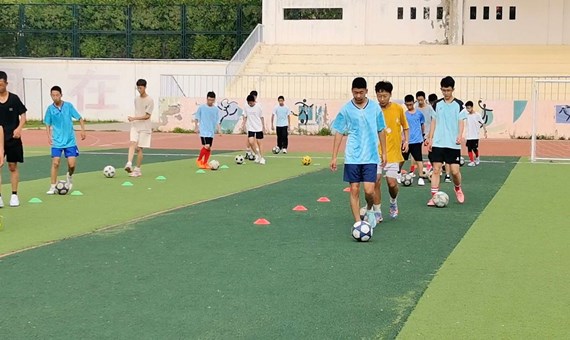天津市河东区与甘肃省宁县青少年足球协作交流项目启动