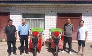 庆阳市生态环境局宁县分局开展“帮扶物资捐赠”活动